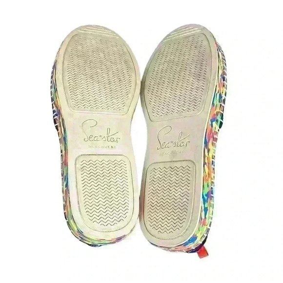 SEA STAR Beachcomber Woman’s Navy Blue Flats Slip on Espadrille Sandals Size 9 - Picture 5 of 7